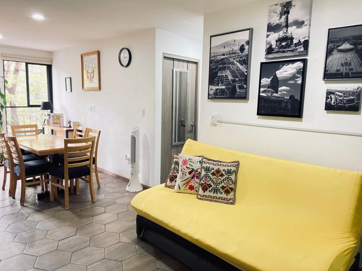 Apartment With Terrace Down Town Mexico City Luaran gambar